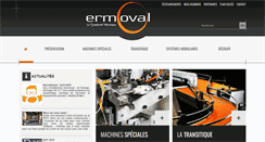 Desktop Screenshot of ermoval.com